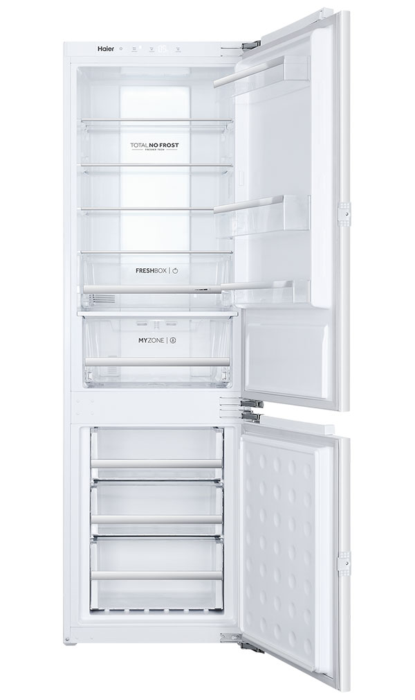 Изображение товара Встраиваемый двухкамерный холодильник Haier BCFT529TWRU со свежестью My zone