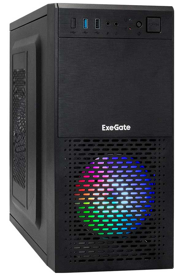 Изображение товара Компьютерный корпус ExeGate mEVO-7807-XP450 (EX296389RUS) БП XP450