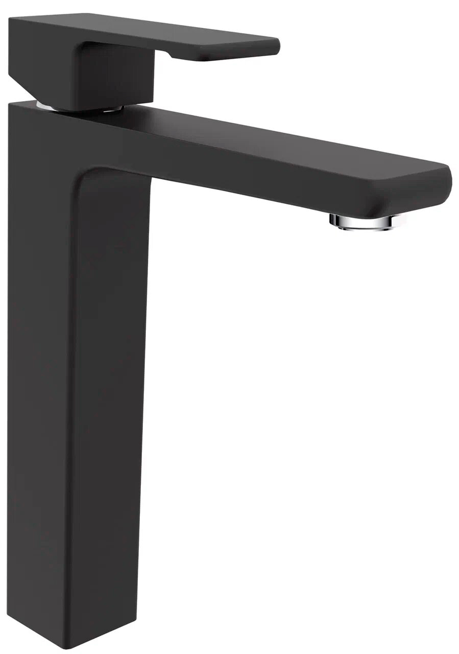 Изображение товара Смеситель для раковины-чаши Kaiser Elite, черный (01111-2)