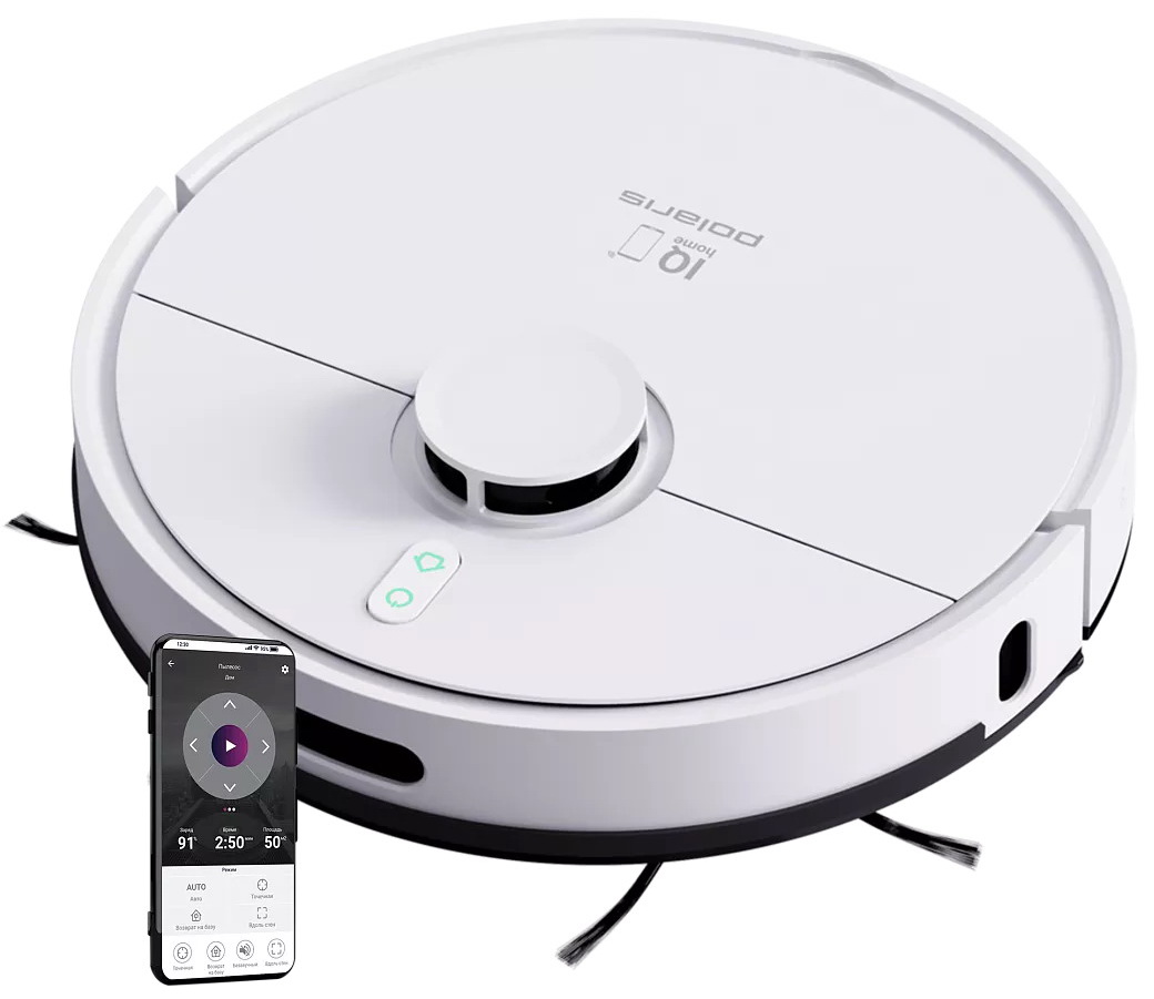 Изображение товара Робот-пылесос Polaris PVCR 4500 WIFI IQ Home для сухой и влажной уборки
