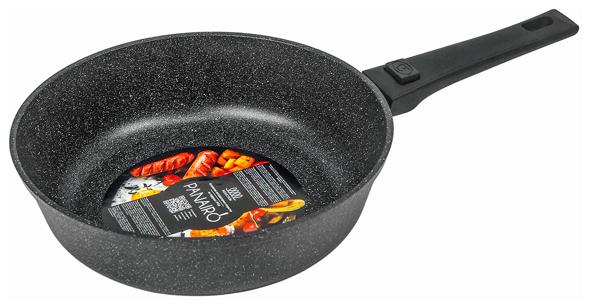 Изображение товара Сковорода cо съемной ручкой Panairo Soverdo induction, 24 см, индукция, без крышки (Sov-24-G-S-I)