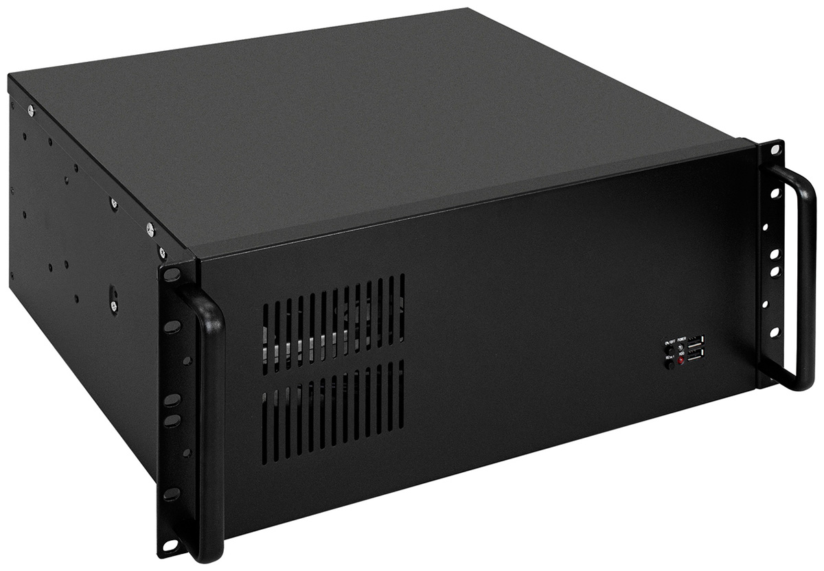 Изображение товара Серверный корпус ExeGate Pro 4U300-08 с блоком питания 1000W и 8 отсеков 3.5 дюйма