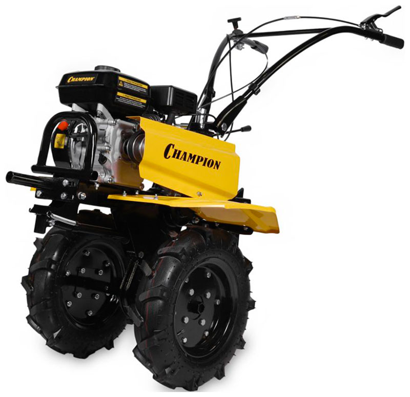 Изображение товара Мотоблок Champion BC8734 бензиновый 7 л.с., 81 см ширина обработки, 75 кг