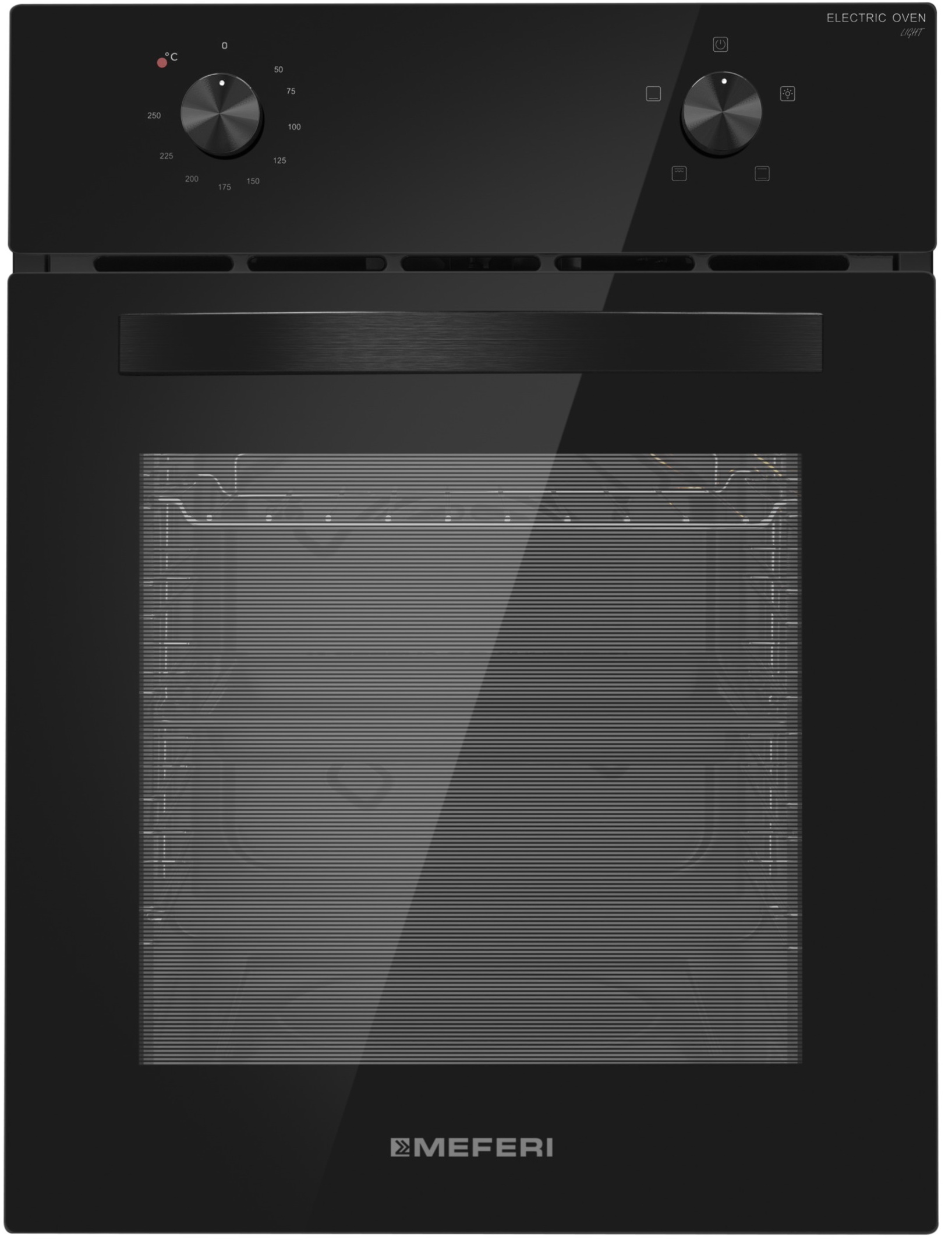 

Электрический духовой шкаф Meferi MEO454BK LIGHT, Черный