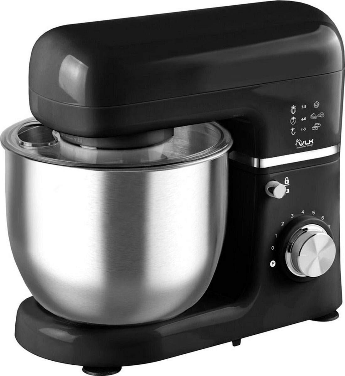 Изображение товара Планетарный миксер VLK Milano-7201 1800 Вт с 5 л чашей и 8 скоростями