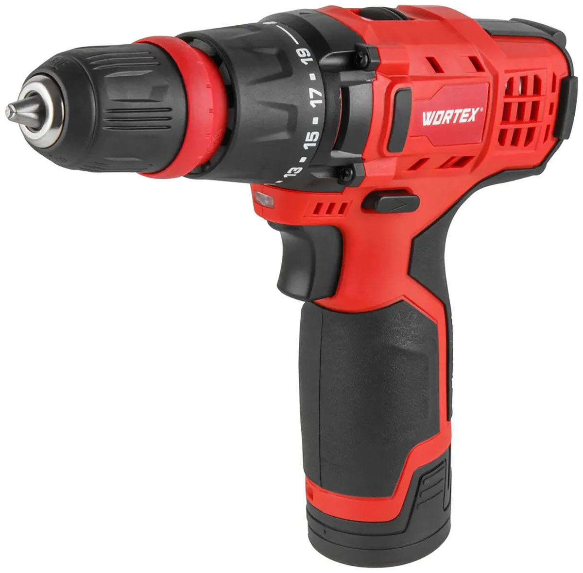 

Аккумуляторная дрель-шуруповерт Wortex BD 1215 LiSET, в чемодане