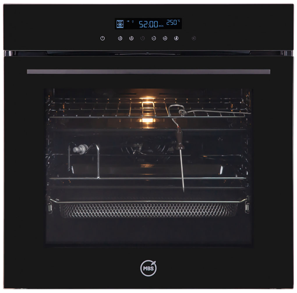 

Электрический духовой шкаф MBS DE-652BL, Черный