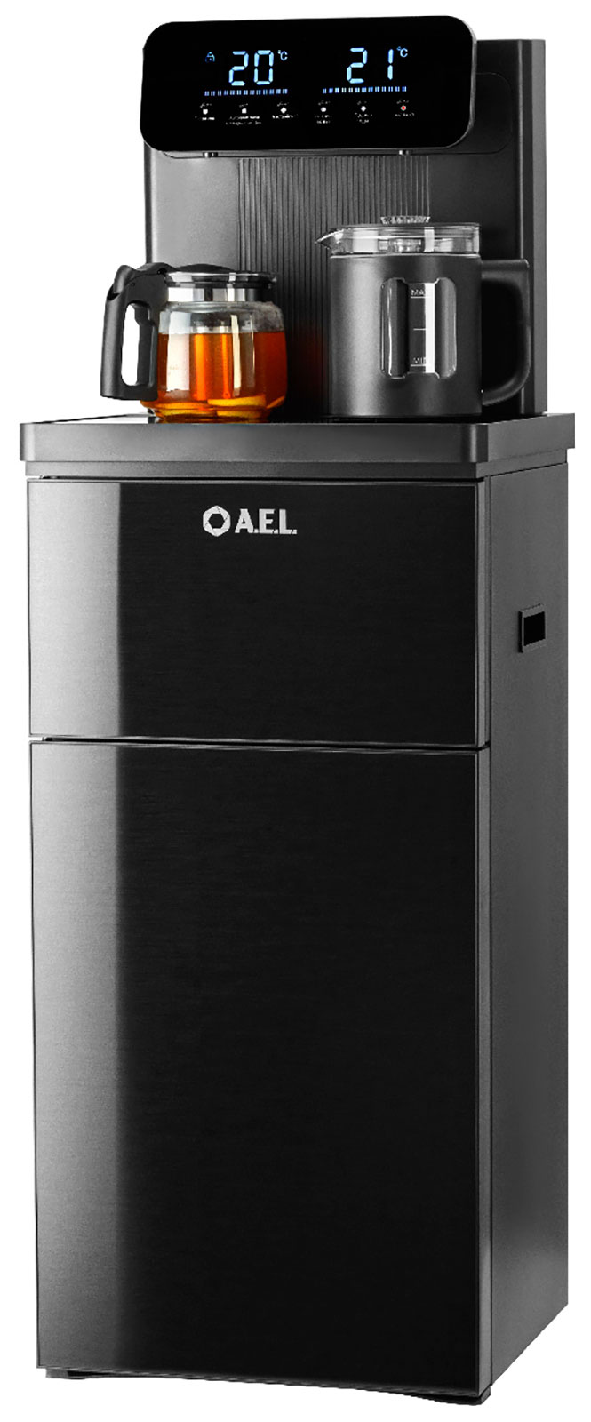

Кулер с чайным столиком AEL Тиабар LD-AEL-80a black, Черный