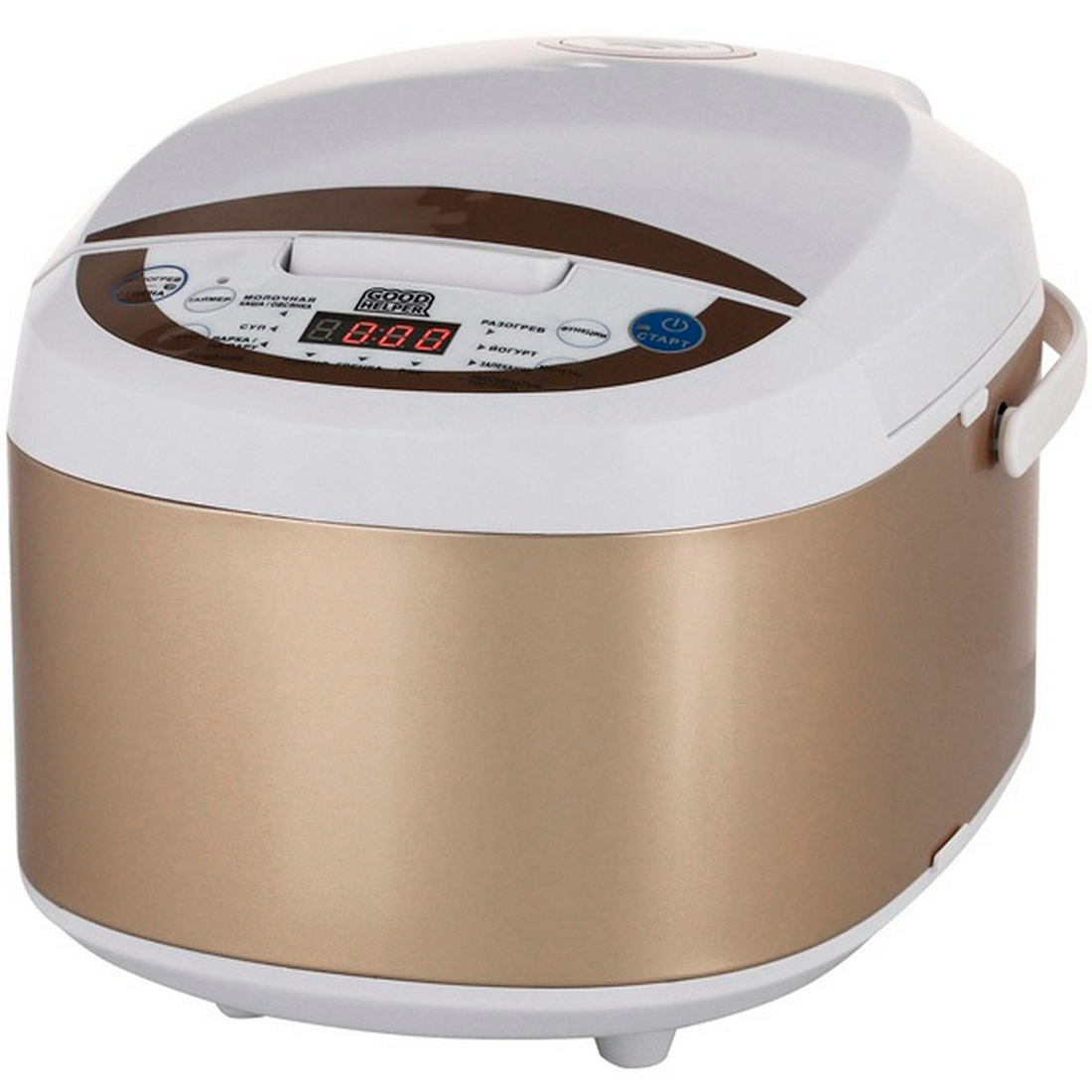 

Мультиварка GoodHelper МС-5112, Серебристый/серый