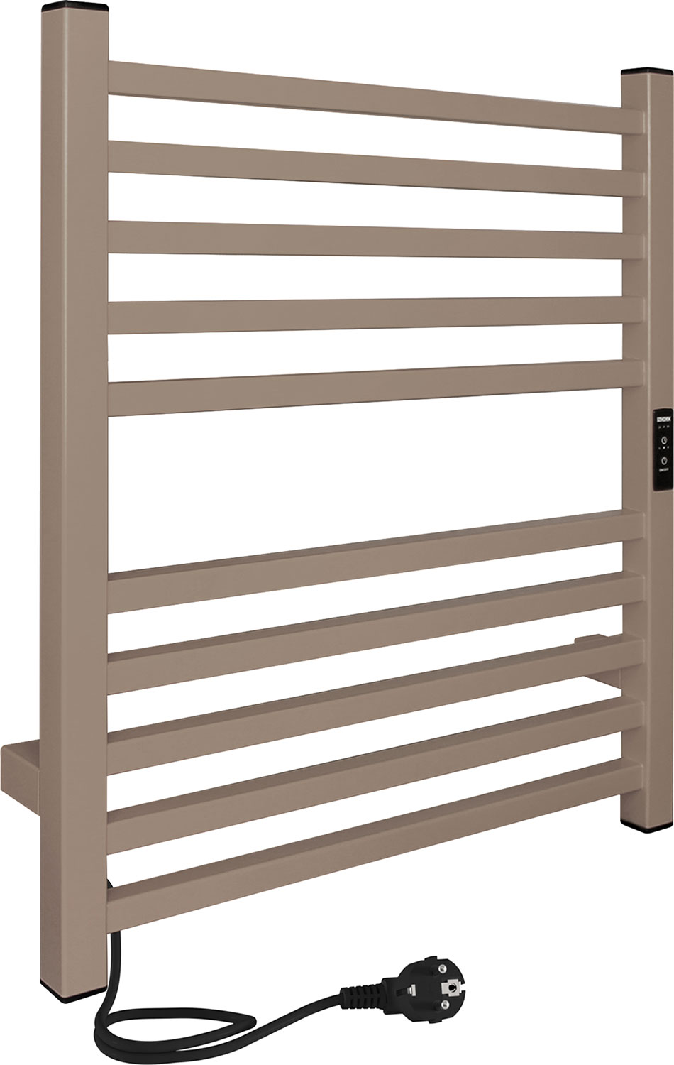 Изображение товара Электрический полотенцесушитель Indigo Attic, без полки, Aurum Beige (LСLATCE60-50ABERt)