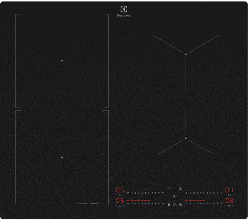 

Электрическая варочная панель Electrolux EIS62453IZ, Черный матовый