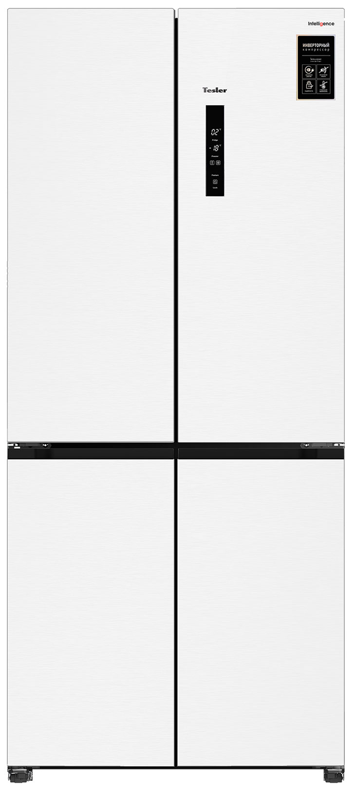 Изображение товара Многокамерный холодильник Tesler RCD-487BI белый с No Frost инверторным компрессором