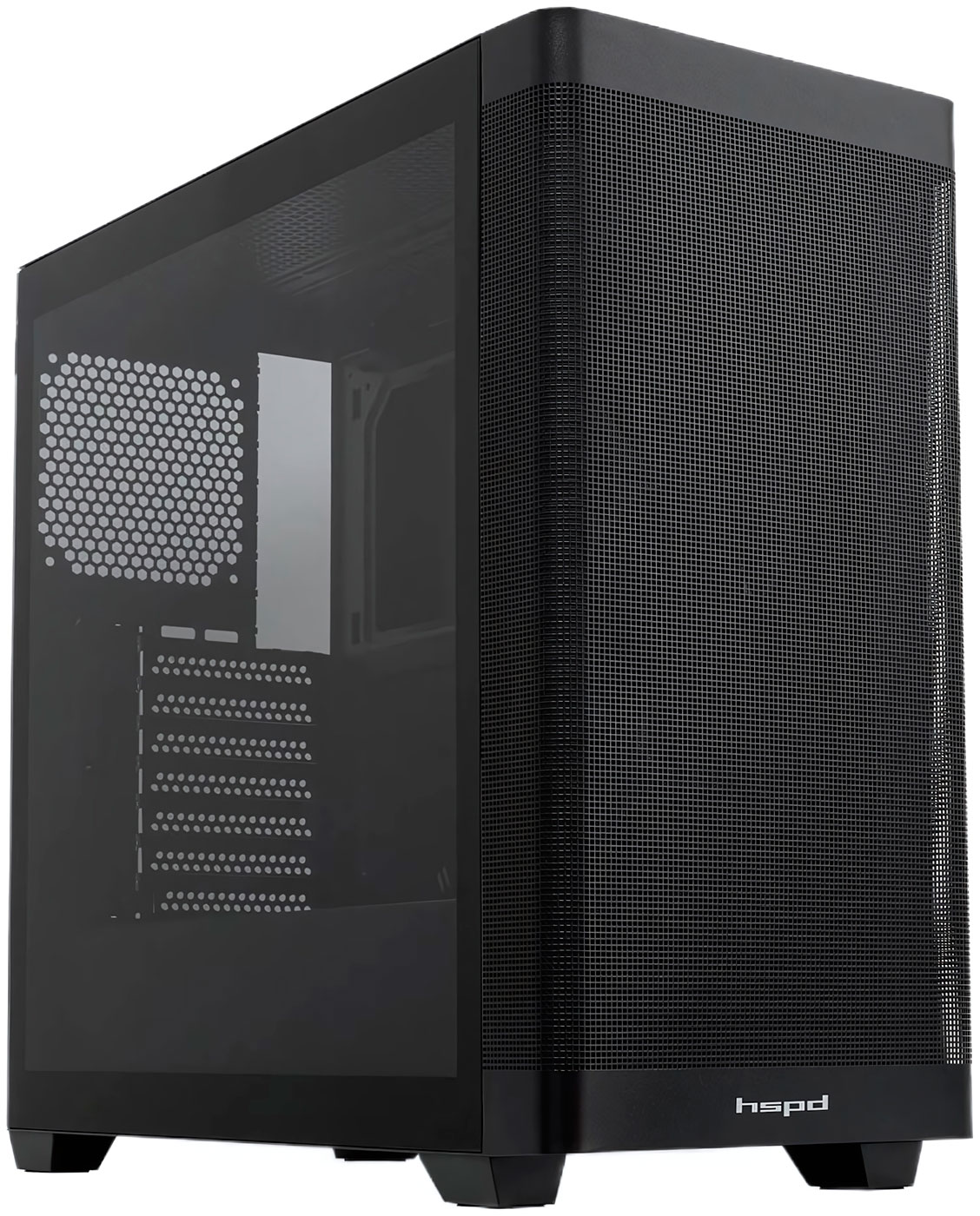 Изображение товара Компьютерный корпус HSPD M740 Black (M740-TGBK)
