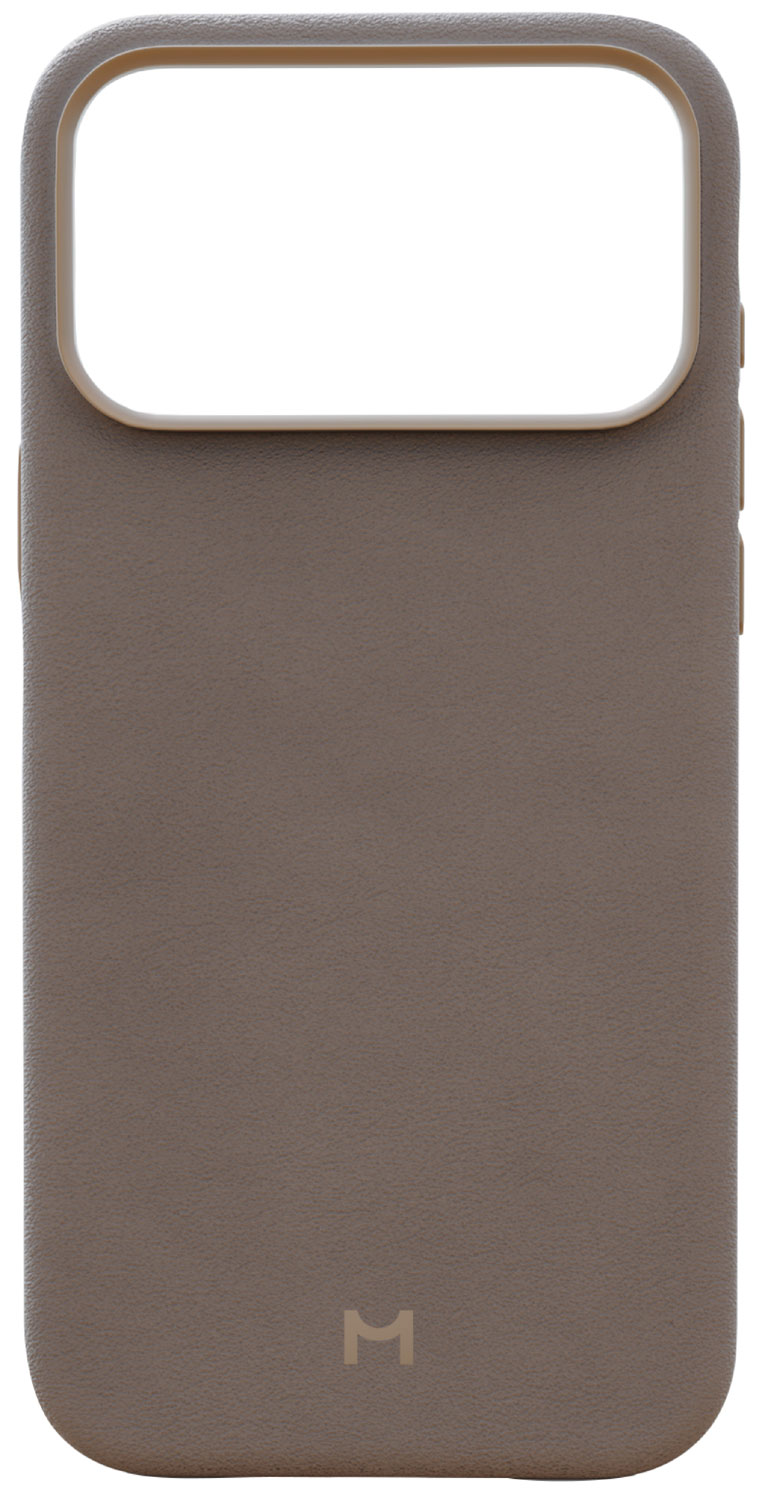 Изображение товара Чехол для iPhone 17 Pro Max Magssory Eco-Leather Case с MagSafe латте