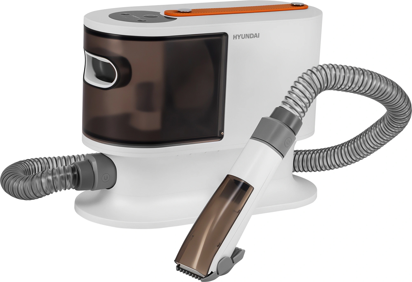 Изображение товара Пылесос Hyundai HYV-PETPRO1, 600 Вт, белый/коричневый