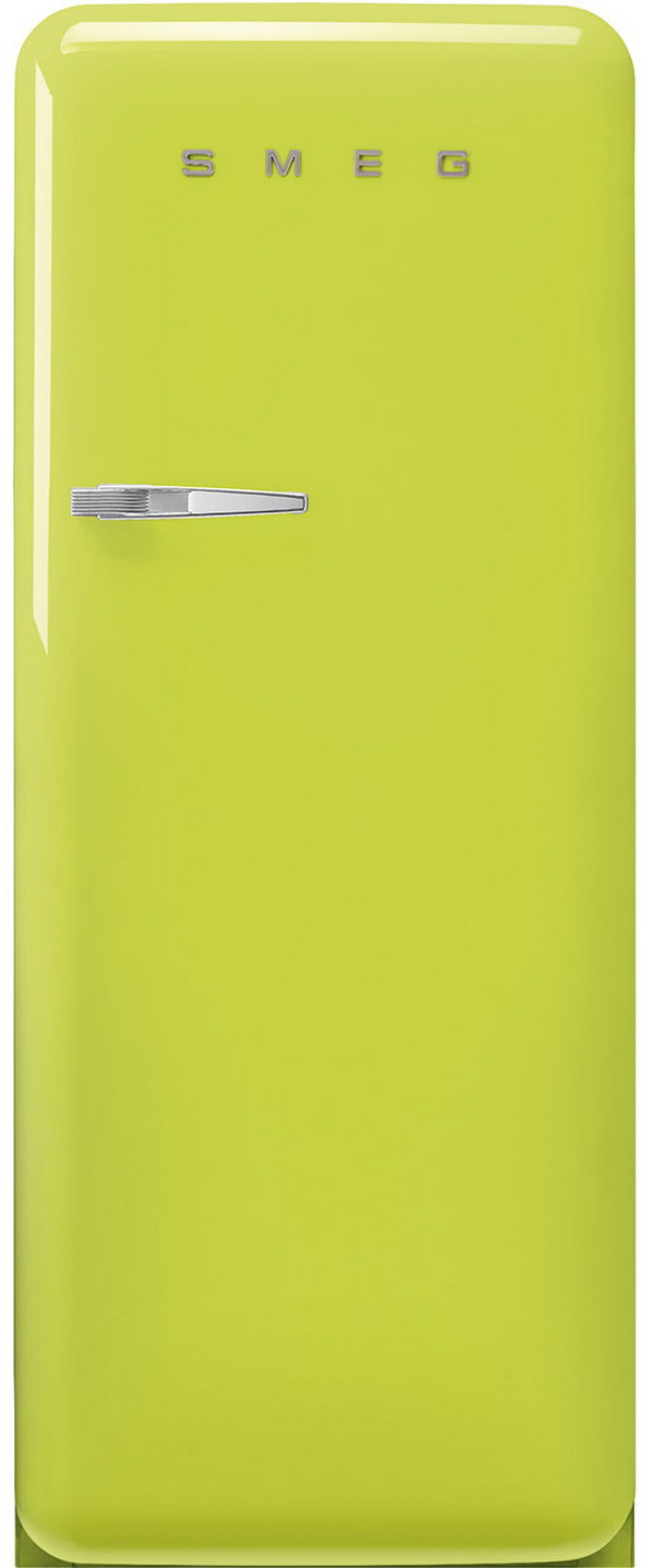 

Однокамерный холодильник Smeg FAB28RLI6, Лайм