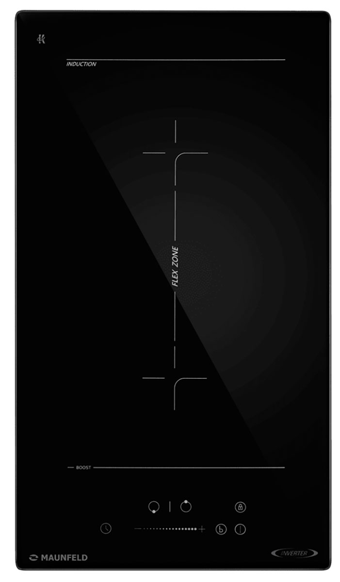Изображение товара Электрическая варочная панель Maunfeld AVI3028SFBK с индукционными конфорками