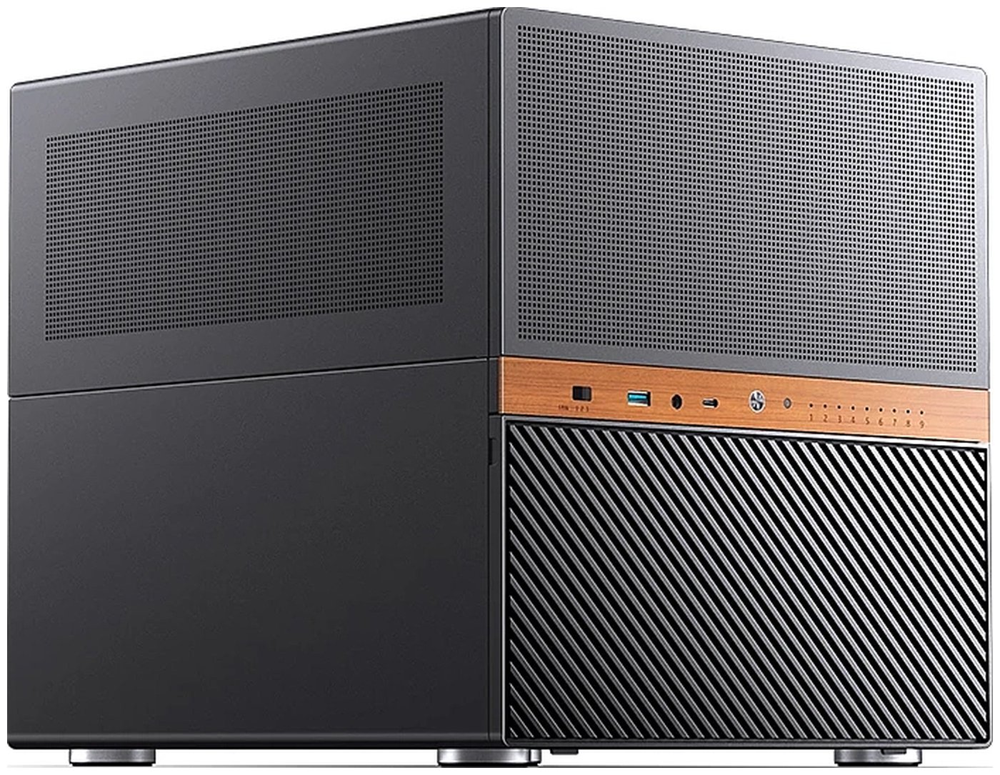 

Компьютерный корпус Jonsbo N6 Black, Черный