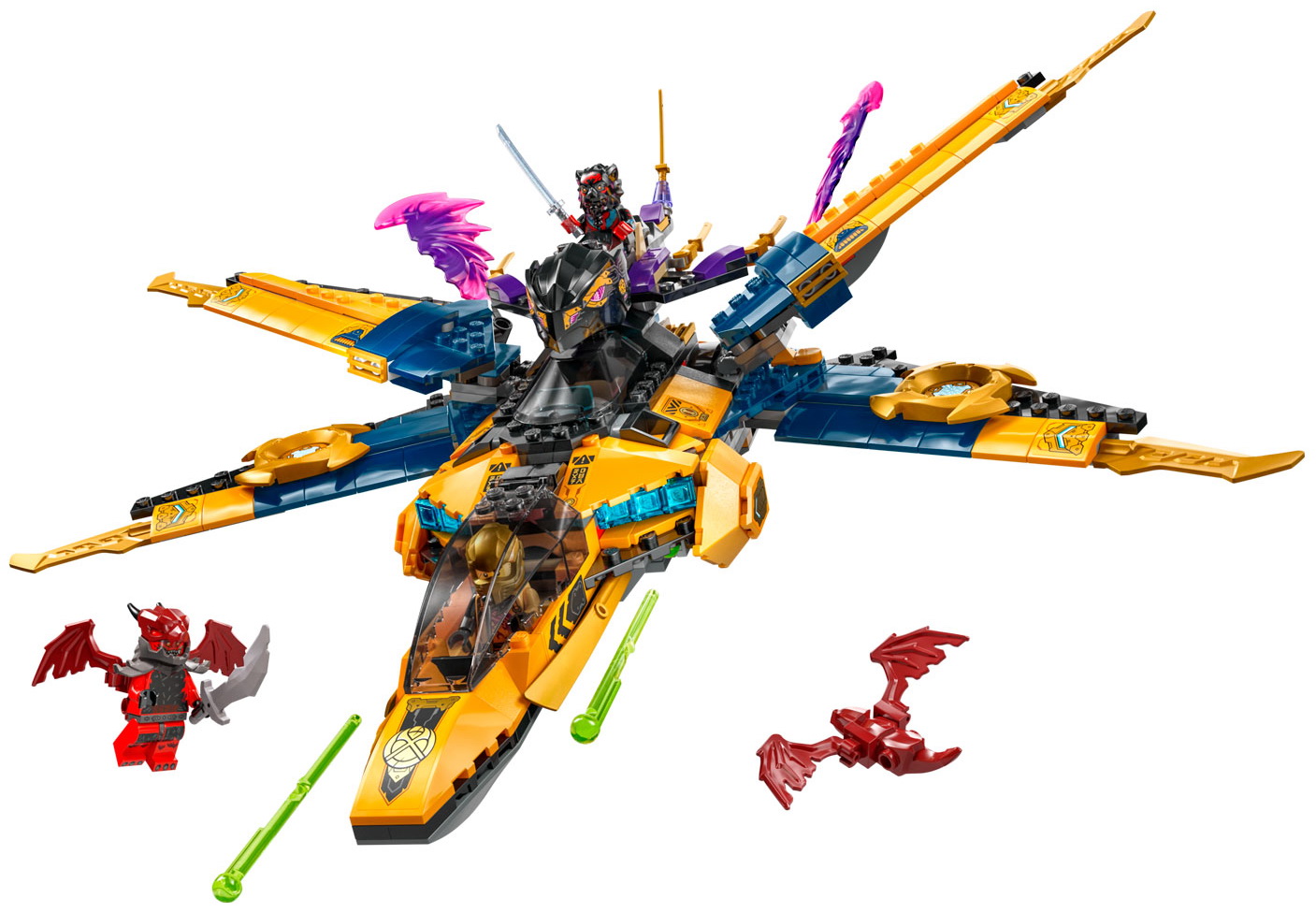 Изображение товара Конструктор Lego Ninjago Суперштормовой самолет Раса и Арина 71833
