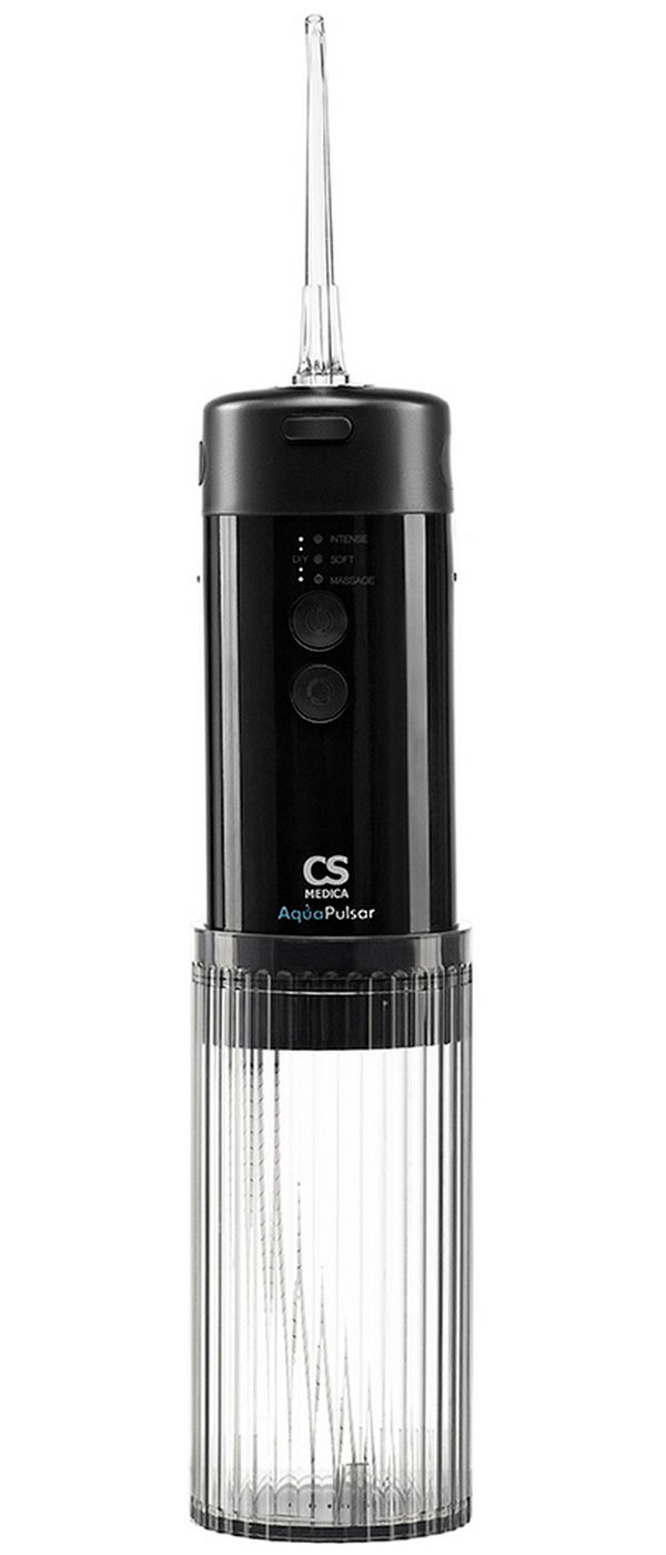 Изображение товара Портативный ирригатор CS Medica AquaPulsar CS-6 Extend Black, черный