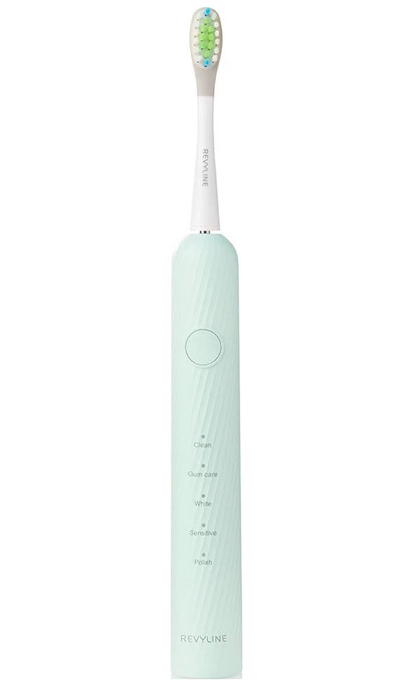 Изображение товара Электрическая звуковая зубная щетка Revyline RL 044 Mint с 5 режимами и датчиком давления