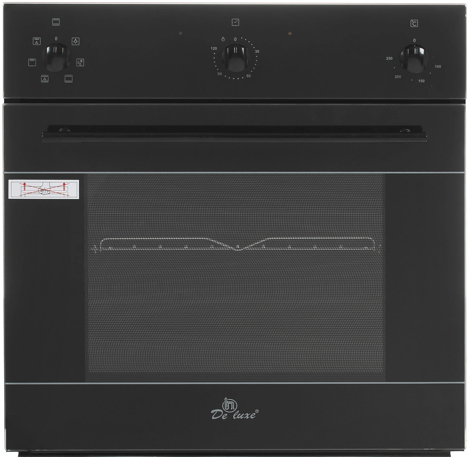 Изображение товара Электрический духовой шкаф De luxe 6006.03 эшв 033 с конвекцией и грилем 58 л Изображение товара Электрический духовой шкаф De luxe 6006.03 эшв 033 с конвекцией и грилем 58 л