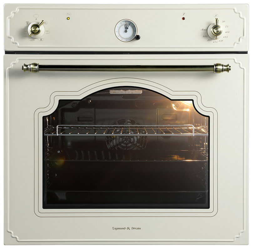 Встраиваемый электрический духовой шкаф Zigmund & Shtain E 134 X нагреватель сдвоенный дарина darina верхний нагреватель гриль 800w 1500w em341 12 200 т12