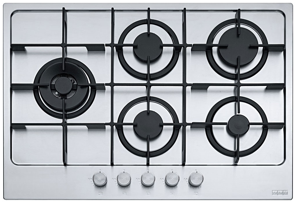 Изображение товара Газовая варочная панель Franke FHMA 755 4G DCL XS C с 5 конфорками и электроподжигом