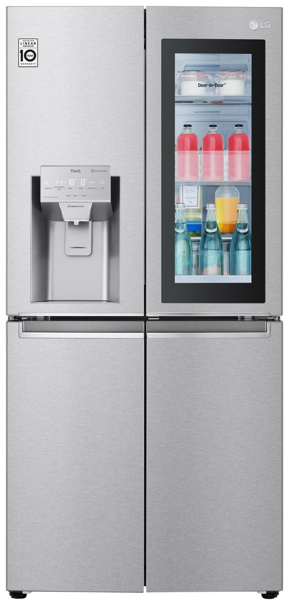 Многокамерный холодильник LG GC-X22FTALL frost king 1 58x3ft aluminum door bottom