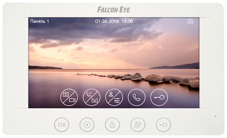 Видеодомофон Falcon Eye Cosmo HD Plus видеодомофон falcon eye milano plus hd белый