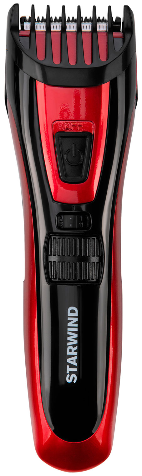 Машинка для стрижки волос Starwind SHC 4470 красный