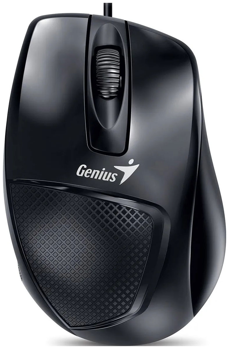 цена Мышь проводная Genius DX-150X, чёрный
