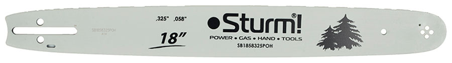 Изображение товара Пильная шина Sturm! 18" SB1858325POH для цепных пил