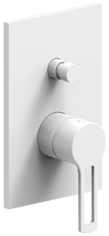 Изображение товара Смеситель для душа Paffoni Ringo RIN015BO/M с внутренней частью белый