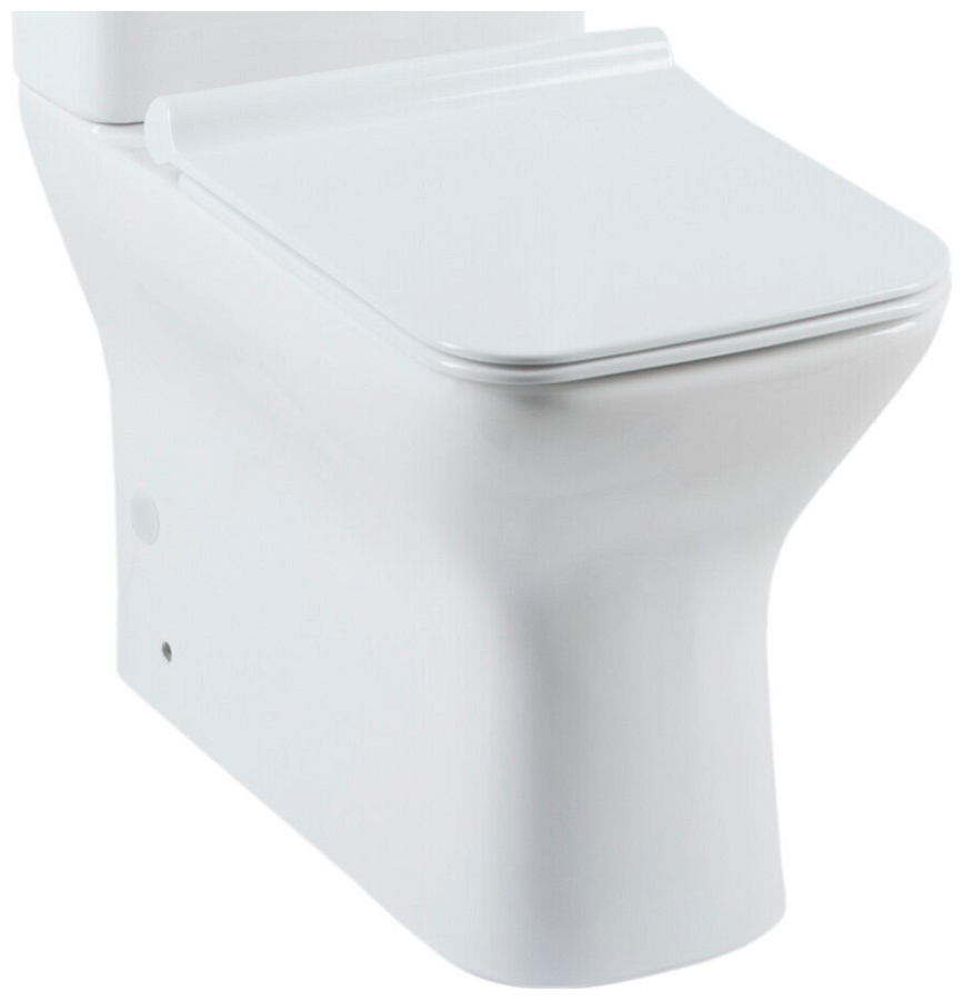 

Чаша напольного унитаза Aquanet Rimless Cube-C CL-12248B белый глянец