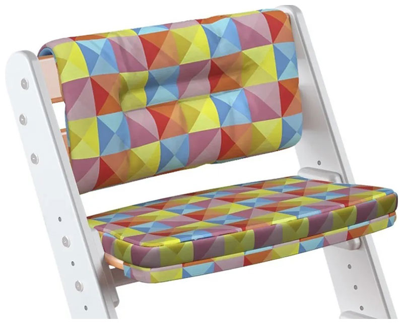 Комплект подушек на стул Конек Горбунек КОМФОРТ, цвет Арлекино Лето комплект подушек на стул конек горбунек комфорт цвет графит