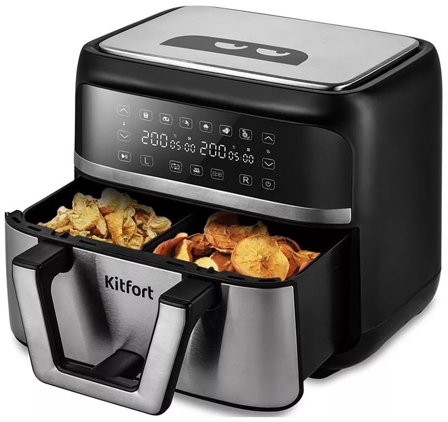 

Аэрогриль Kitfort КТ-2247, Черный/серебристый