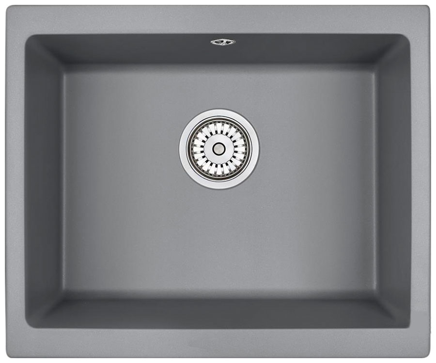 Изображение товара Кухонная мойка Emar EMQ-1555.P Алмаз из кварцевой крошки 55x46 см