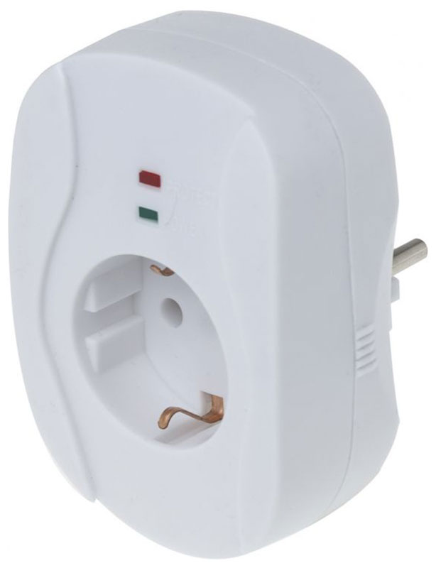 Изображение товара Сетевой фильтр Buro 100SH-W 1 розетка белый коробка