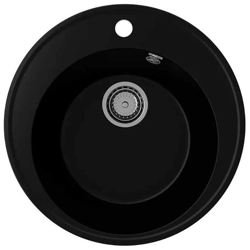 Изображение товара Кухонная мойка Ulgran Quartz Nora уголь круглая 20x48.5x48.5 см
