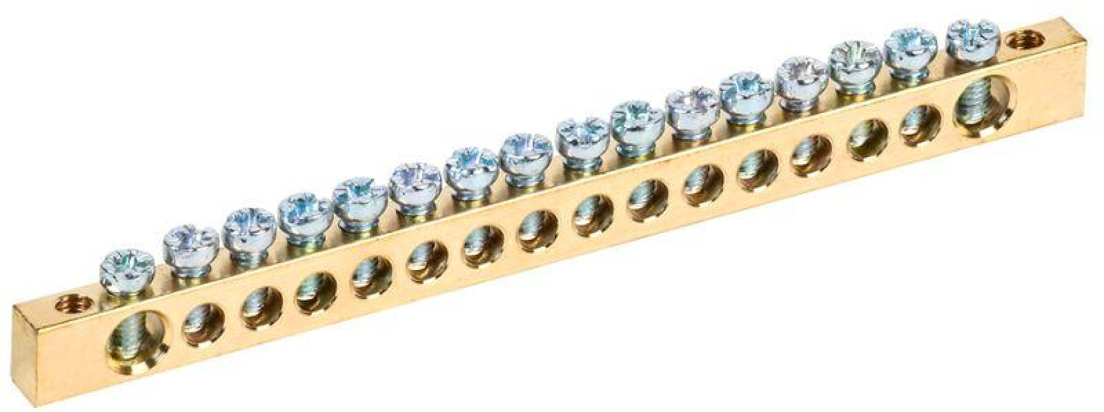 Изображение товара Изделия для электромонтажа IEK Шина PEN земля-ноль 6х9мм 16/2