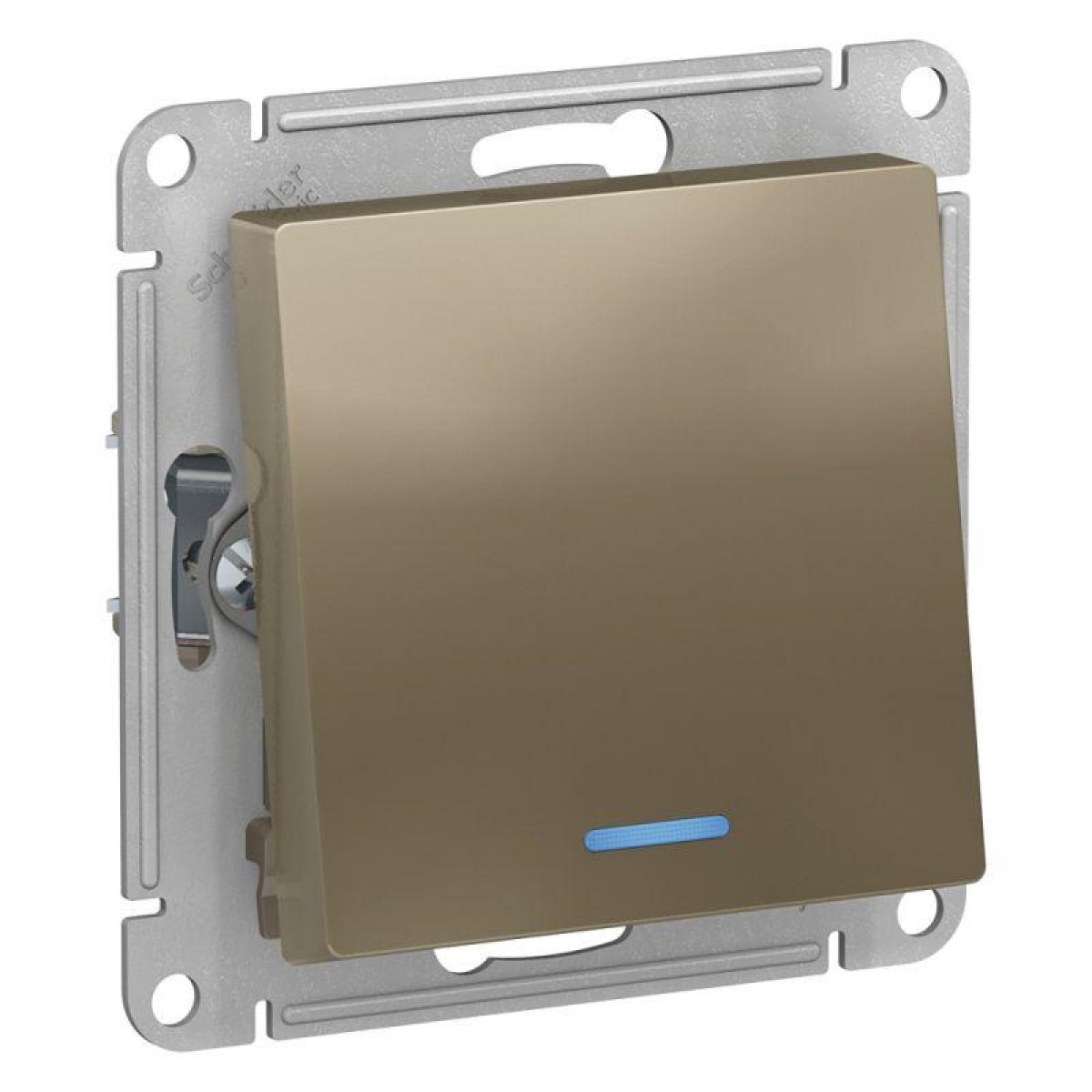 Изображение товара Выключатель проходной Systeme Electric AtlasDesign 10А IP20 со подсветкой