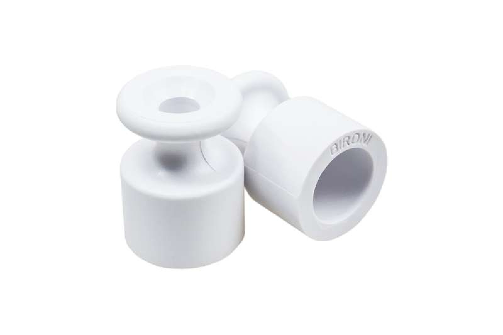 Изображение товара Низковольтное и промышленное электрооборудование Bironi Изолятор ОП пластик бел. (уп.100шт)