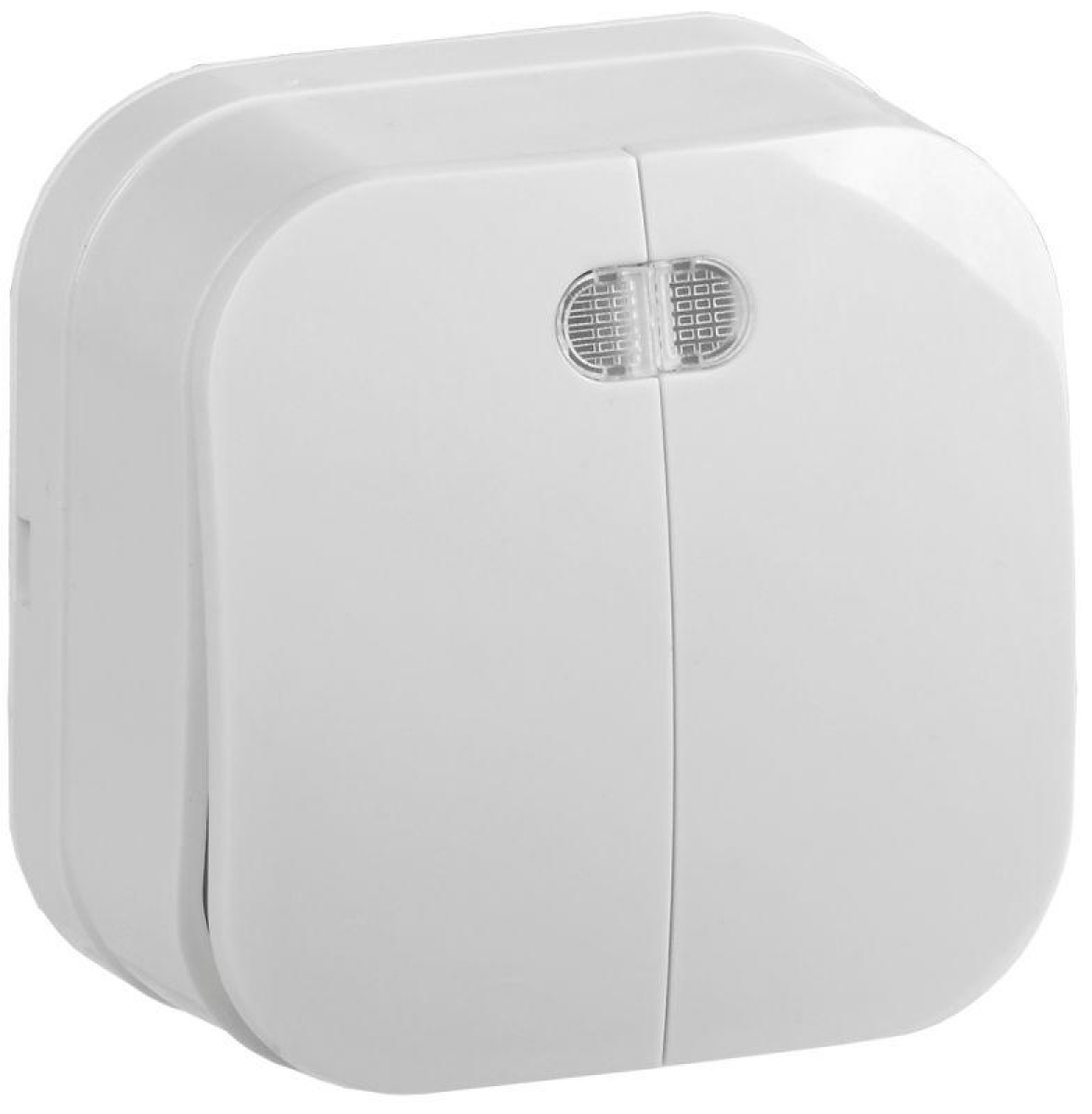 Изображение товара Выключатель двухклавишный IEK ОП GLORY 10А ВС20-2-1-ХБ с индикацией