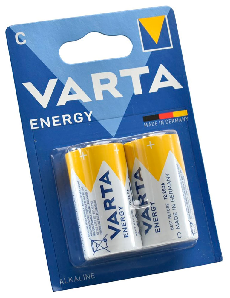 Батарейки VARTA ENERGY C бл.2 батарейка varta longl power c бл 2