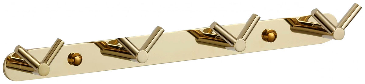 Изображение товара Планка с крючками Savol S-007224B (4 крючка)