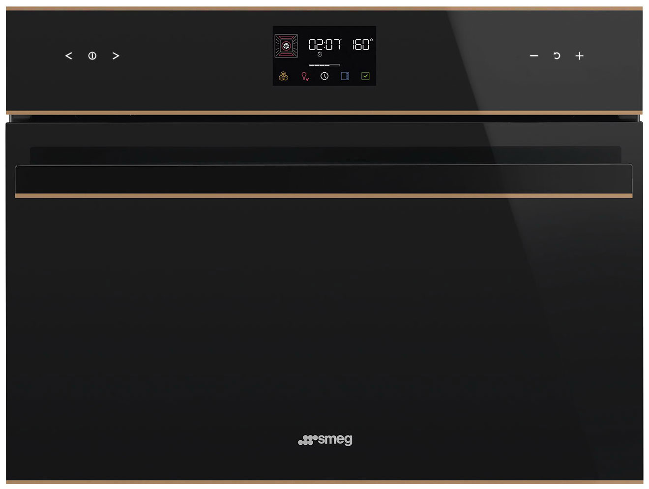 Изображение товара Электрический встраиваемый духовой шкаф Smeg SO4602M1NR с микроволнами грилем