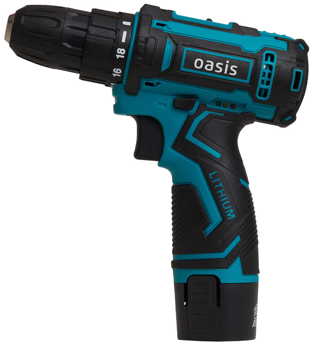 Изображение товара Аккумуляторный шуруповерт Oasis ASB-12S с двумя аккумуляторами и подсветкой Изображение товара Аккумуляторный шуруповерт Oasis ASB-12S с двумя аккумуляторами и подсветкой