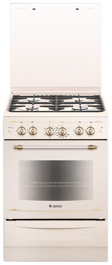 Изображение товара Газовая плита Gefest ПГ 6100-02 0182 с духовкой и грилем, белая