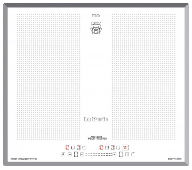 Изображение товара Индукционная варочная панель Kaiser KCT 67 FIW La Perle 4 конфорки с функциями безопасности